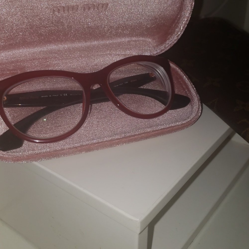 Authentic Miu Miu eyeglasses.
